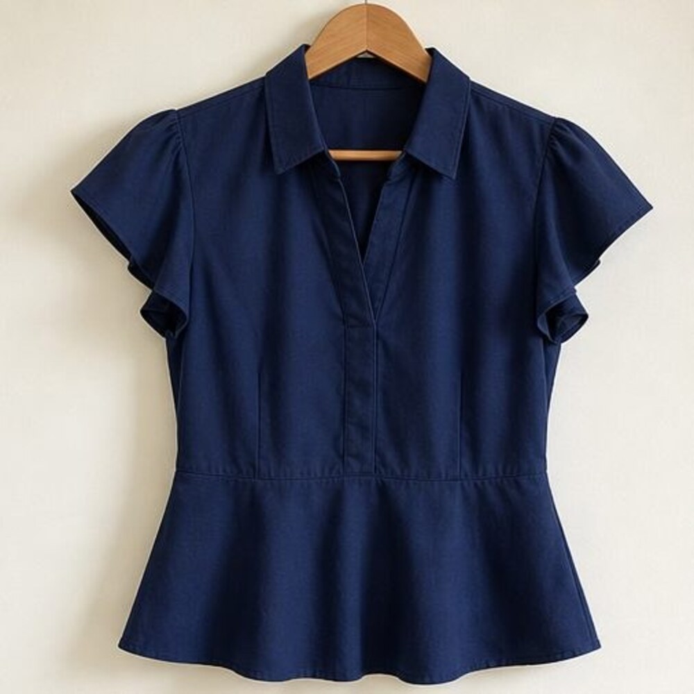 Navy Tunic Blouse